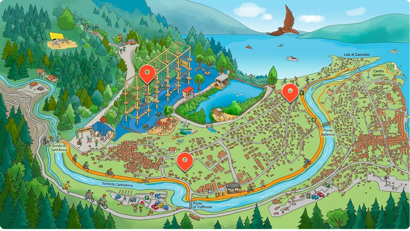 mappa parco