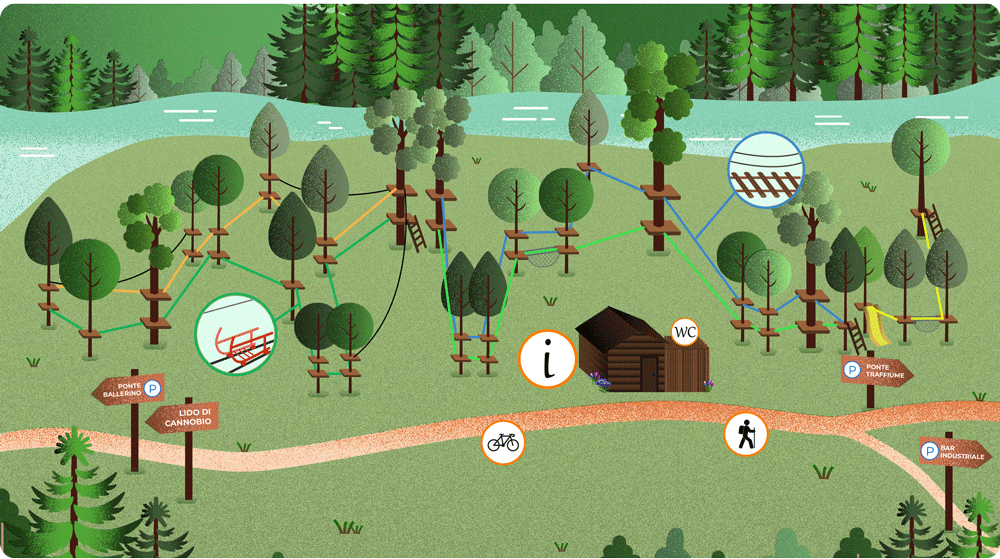 mappa parco